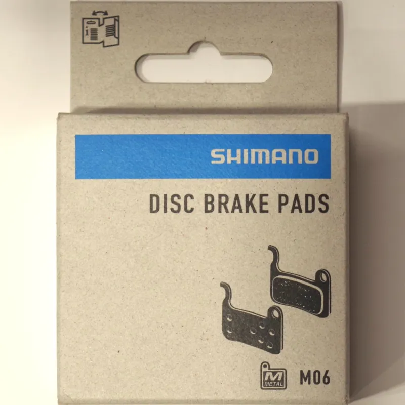 BRBX M06 Metal Pad and spg Steel Back Black pair